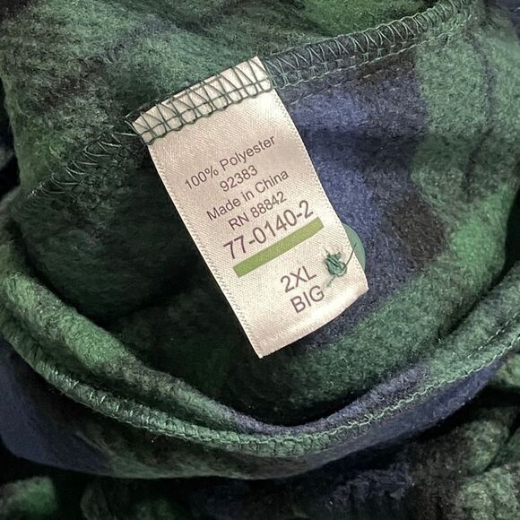 King Size Big & Tall Microfleece Drawstring Super Soft Pajama Pants New Size 2XL - Picture 7 of 9